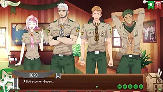 Game&colon; Friends Camp&comma; part 32 - Situation with the Lowly &lpar;Russian voiceover&rpar;